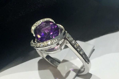 An Amethyst Ring For A Lifetime Of Memories